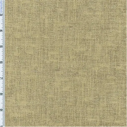 1 1/4 YD PC -- Oat/Brown Chenille Home Decorating Fabric