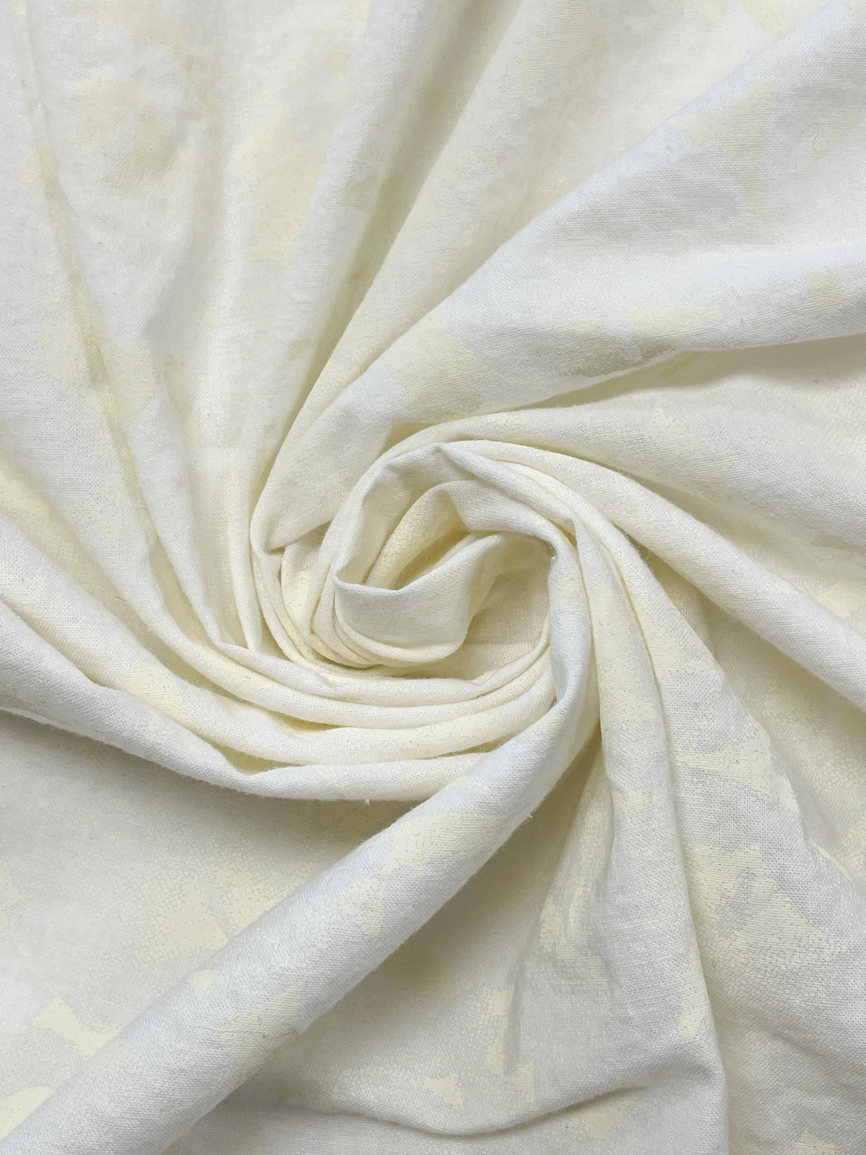 2 1/3 YD Quilting Cotton - Mottled Off White on White