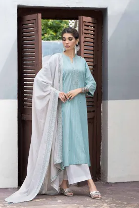 2 Piece - Embroidered Suit - KFE23-63