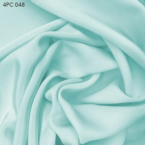 4 Ply Silk Crepe - Ice Blue