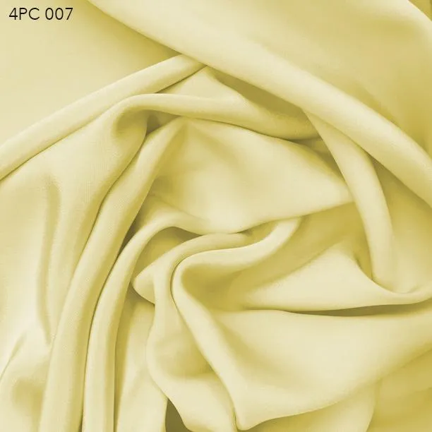 4 Ply Silk Crepe - Icy Lemonade