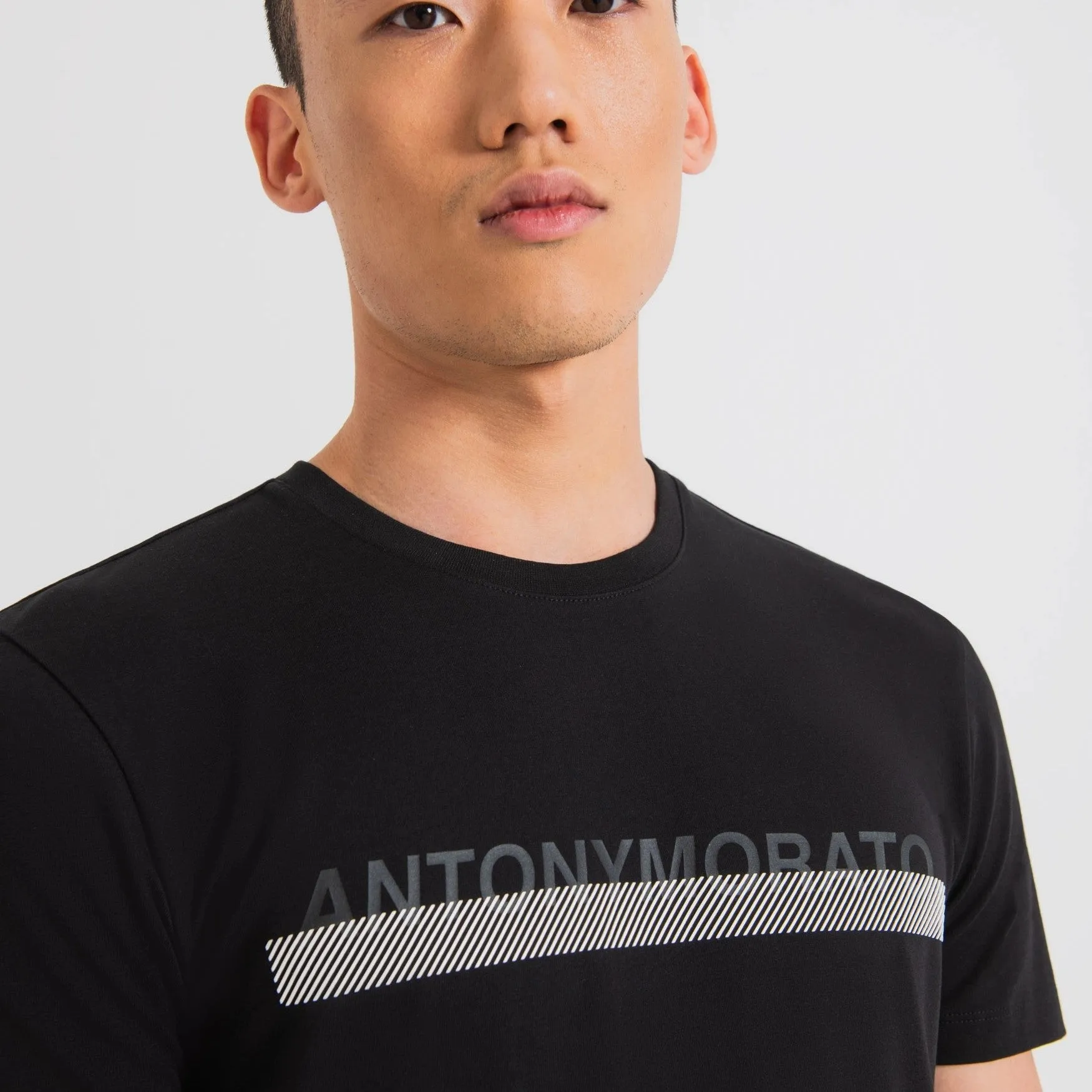 Antony Morato Rubberised Logo Print T-Shirt