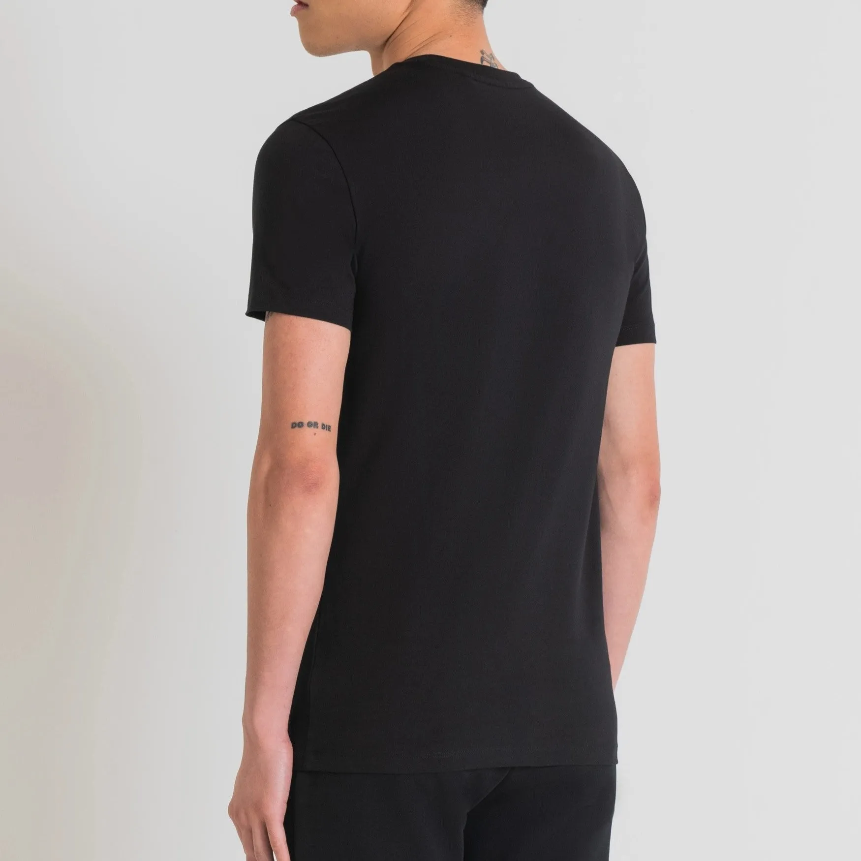 Antony Morato Rubberised Logo Print T-Shirt