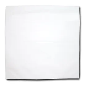 Bandanas, 100% Cotton, White, Solid Color, Plain, Blank Bandannas, Bandana, Size: 22" x 22"