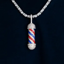 Barber Pole Pendant