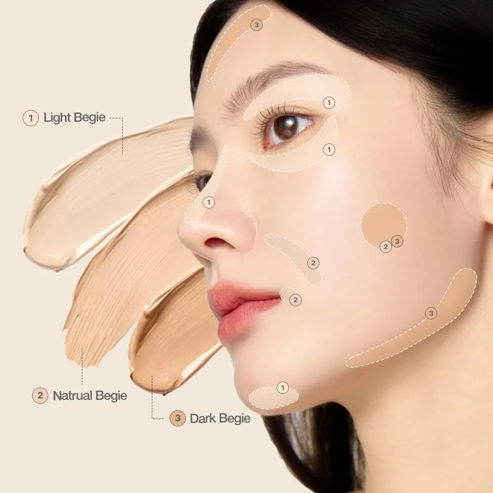 BelndBeauty Trio™️ 3 in 1 Cover Up Pro Concealer Palette