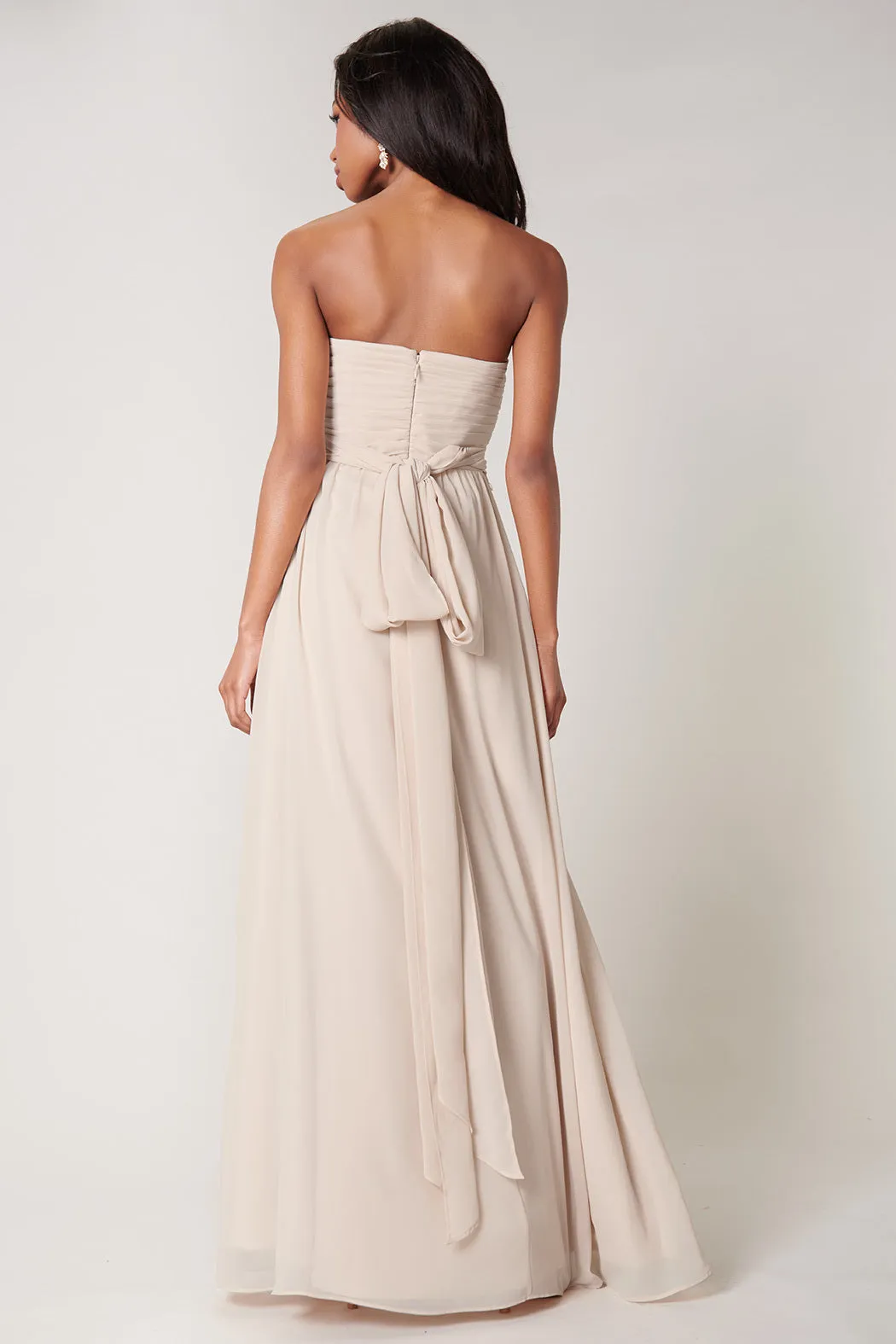 Beloved Ruched Sweetheart Convertible Dress