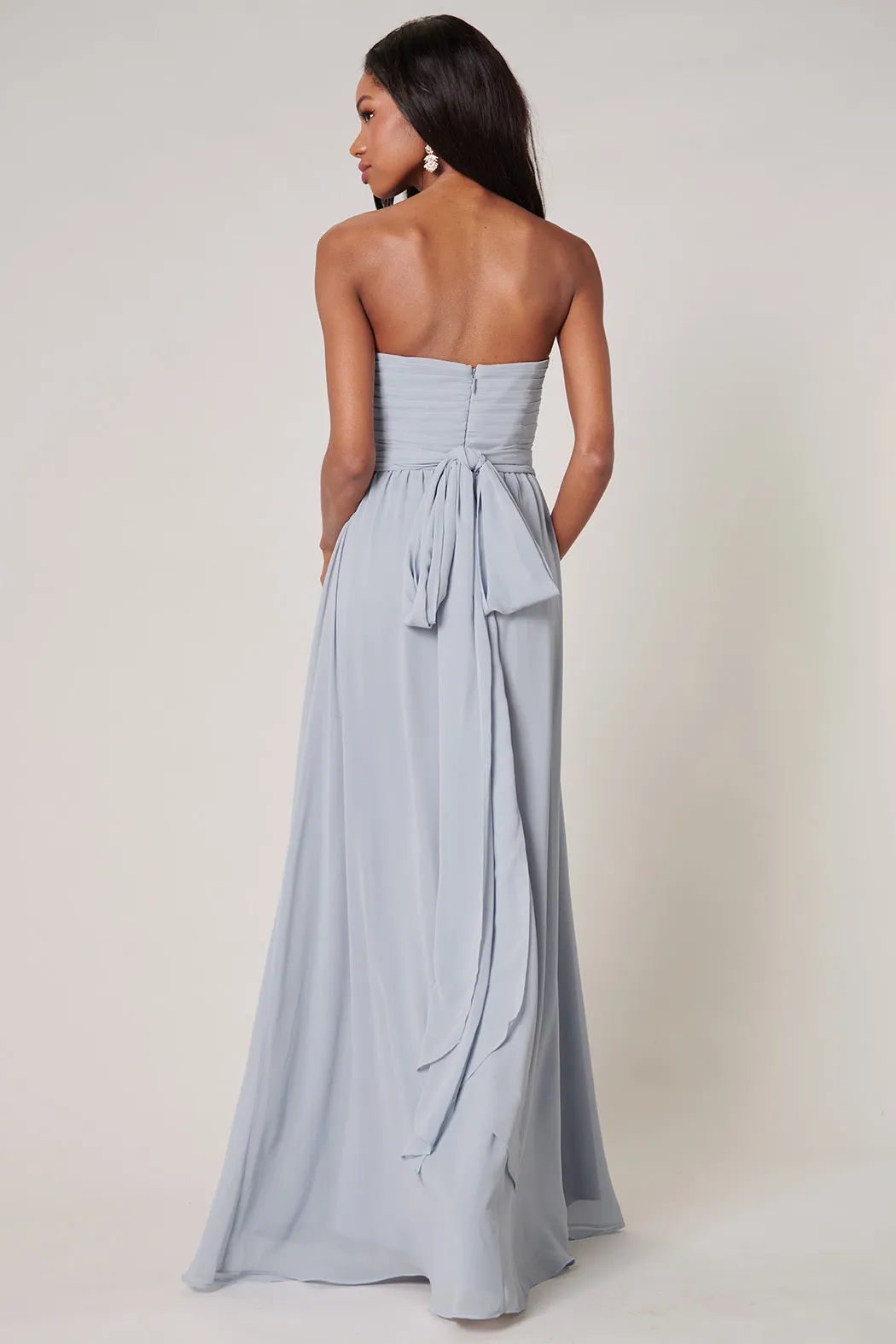 Beloved Ruched Sweetheart Convertible Dress