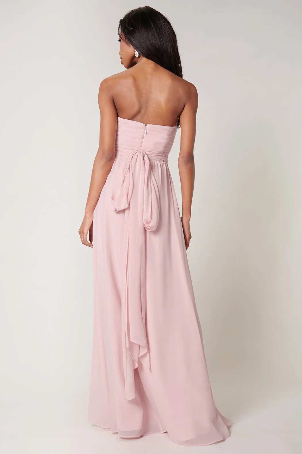 Beloved Ruched Sweetheart Convertible Dress