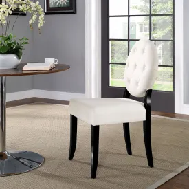 Button Dining Side Chair by Modway