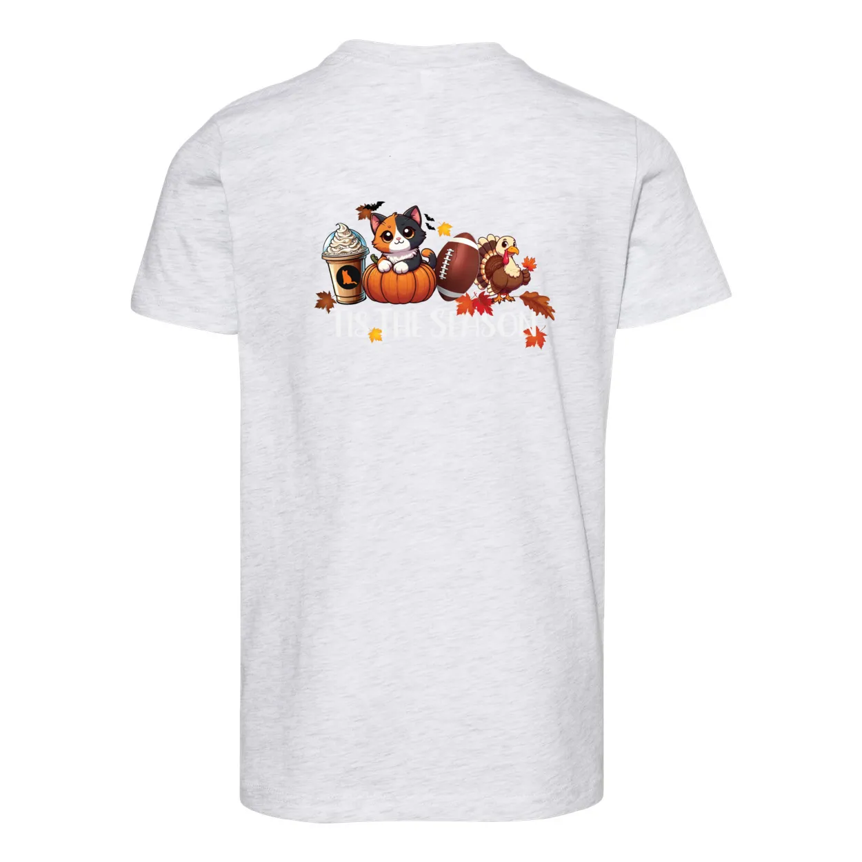 Calico Cat Tis The Season Fall Front/Back