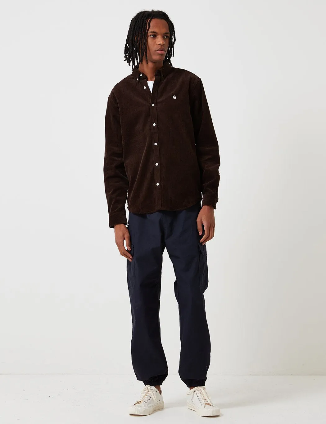 Carhartt-WIP Madison Cord Shirt - Tobacco Brown/Wax