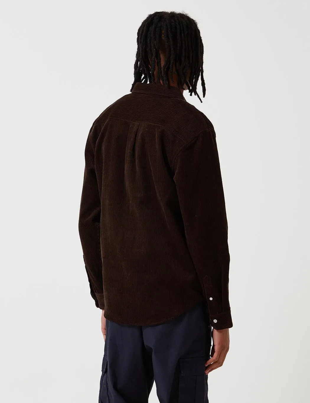 Carhartt-WIP Madison Cord Shirt - Tobacco Brown/Wax