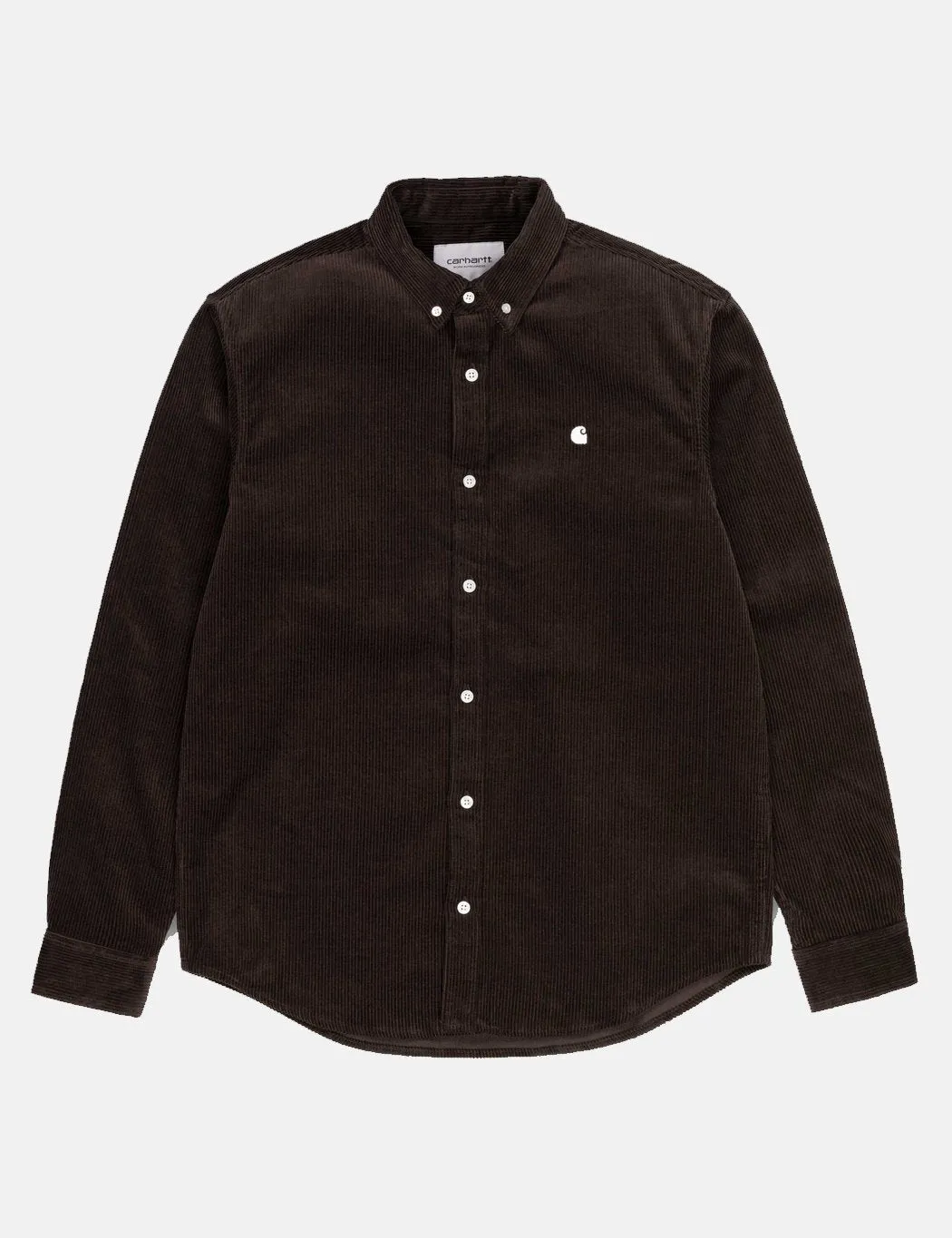 Carhartt-WIP Madison Cord Shirt - Tobacco Brown/Wax