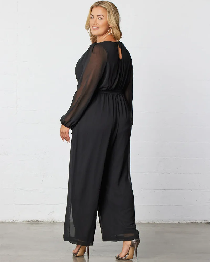 Celina Chiffon Jumpsuit