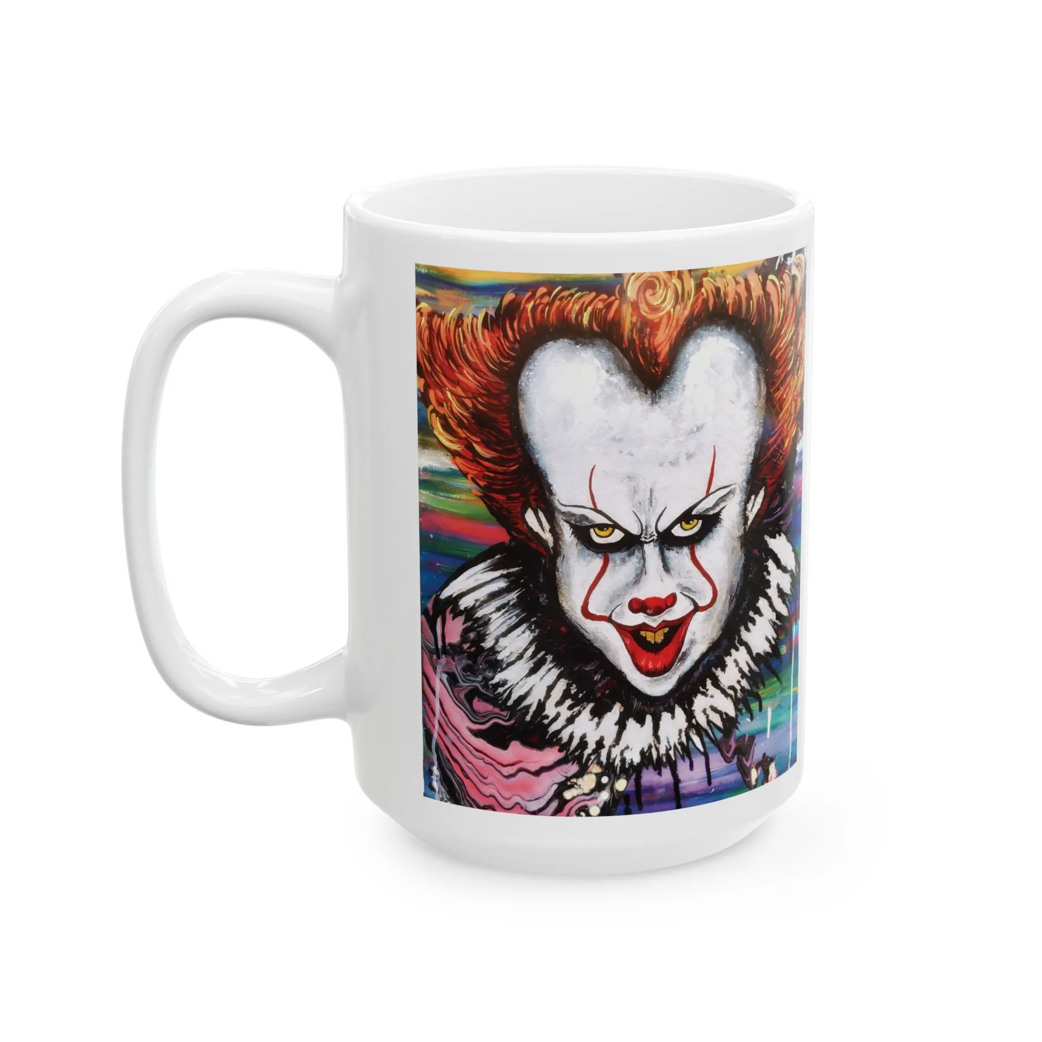 Ceramic Mug, (11oz, 15oz) Artwork Pennywise