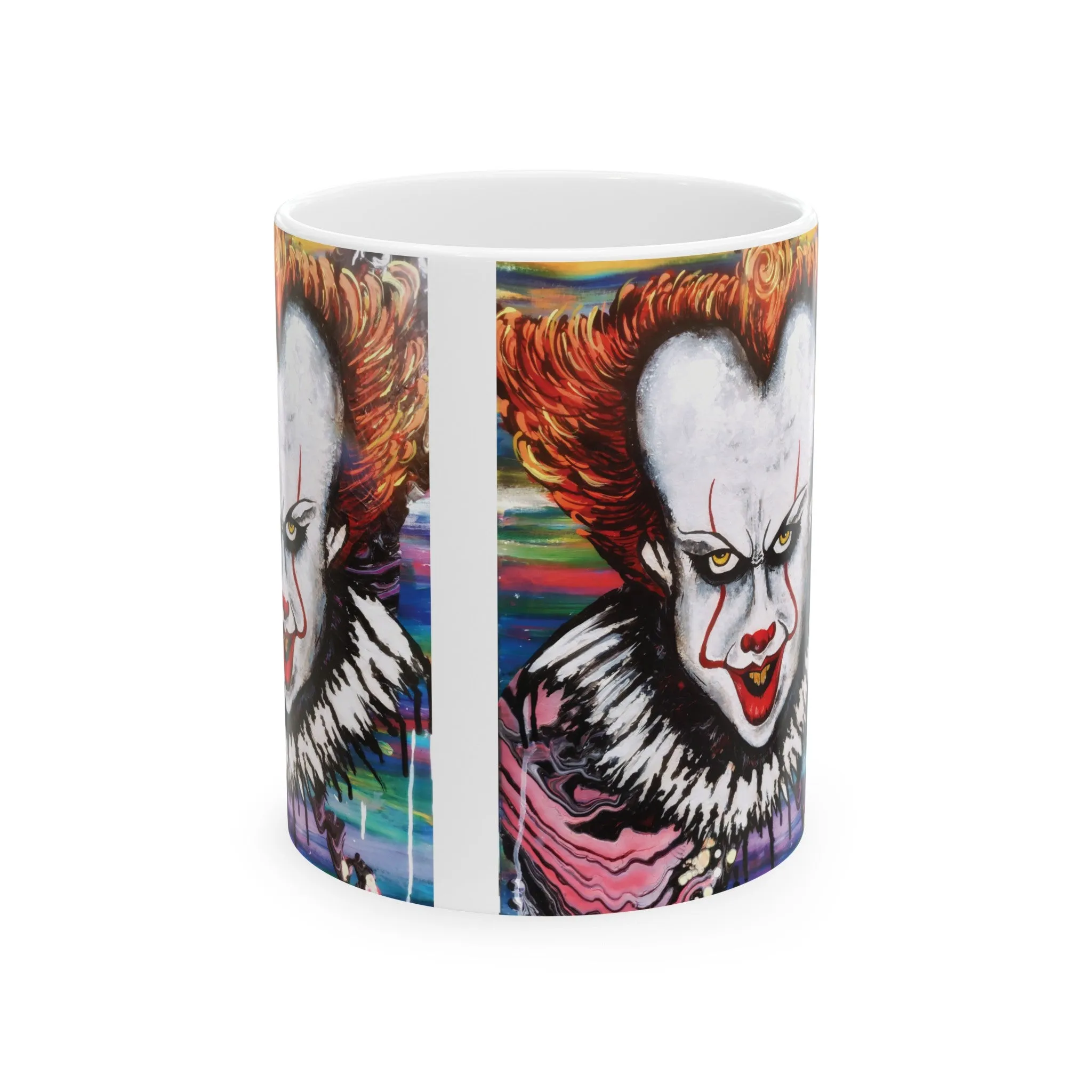 Ceramic Mug, (11oz, 15oz) Artwork Pennywise