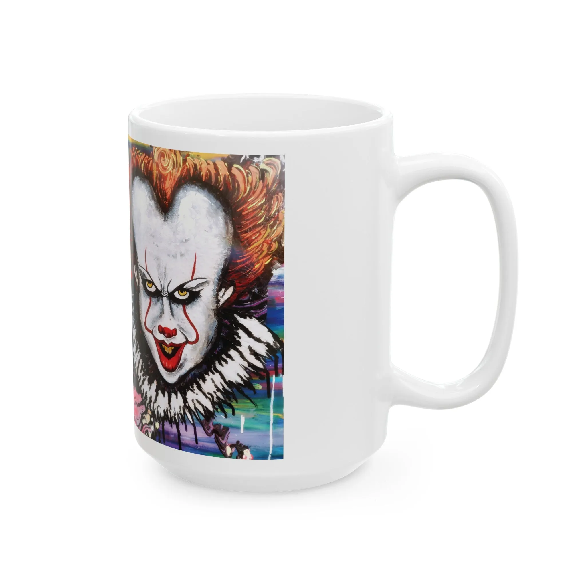 Ceramic Mug, (11oz, 15oz) Artwork Pennywise