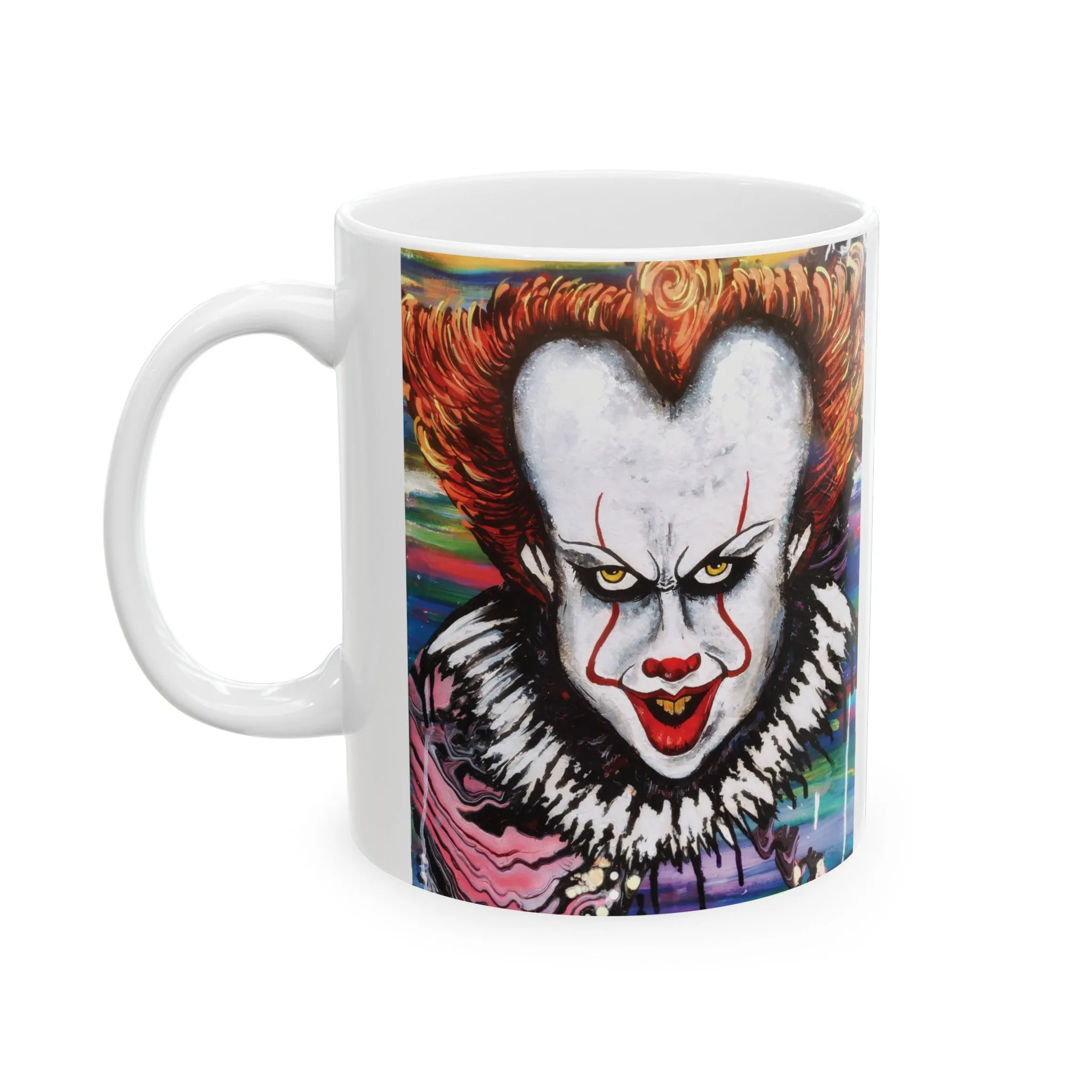 Ceramic Mug, (11oz, 15oz) Artwork Pennywise