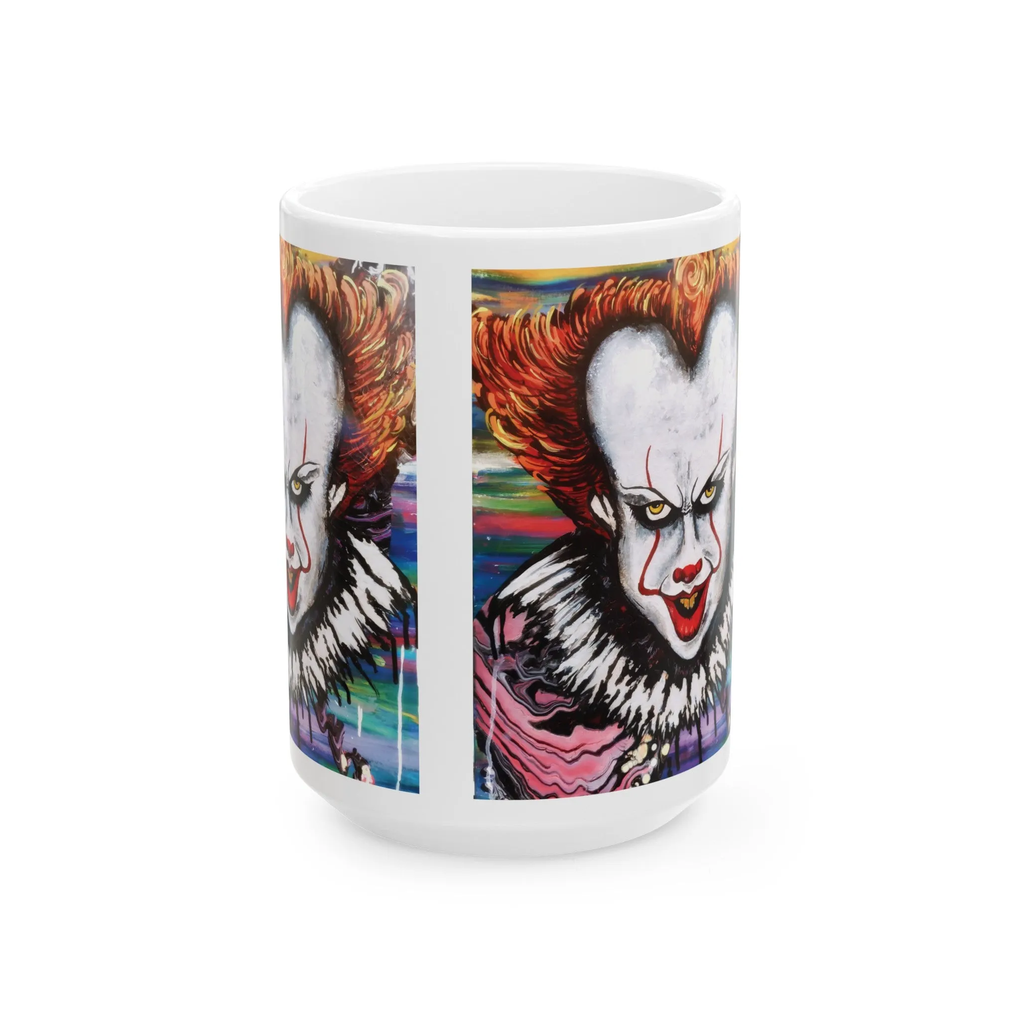 Ceramic Mug, (11oz, 15oz) Artwork Pennywise