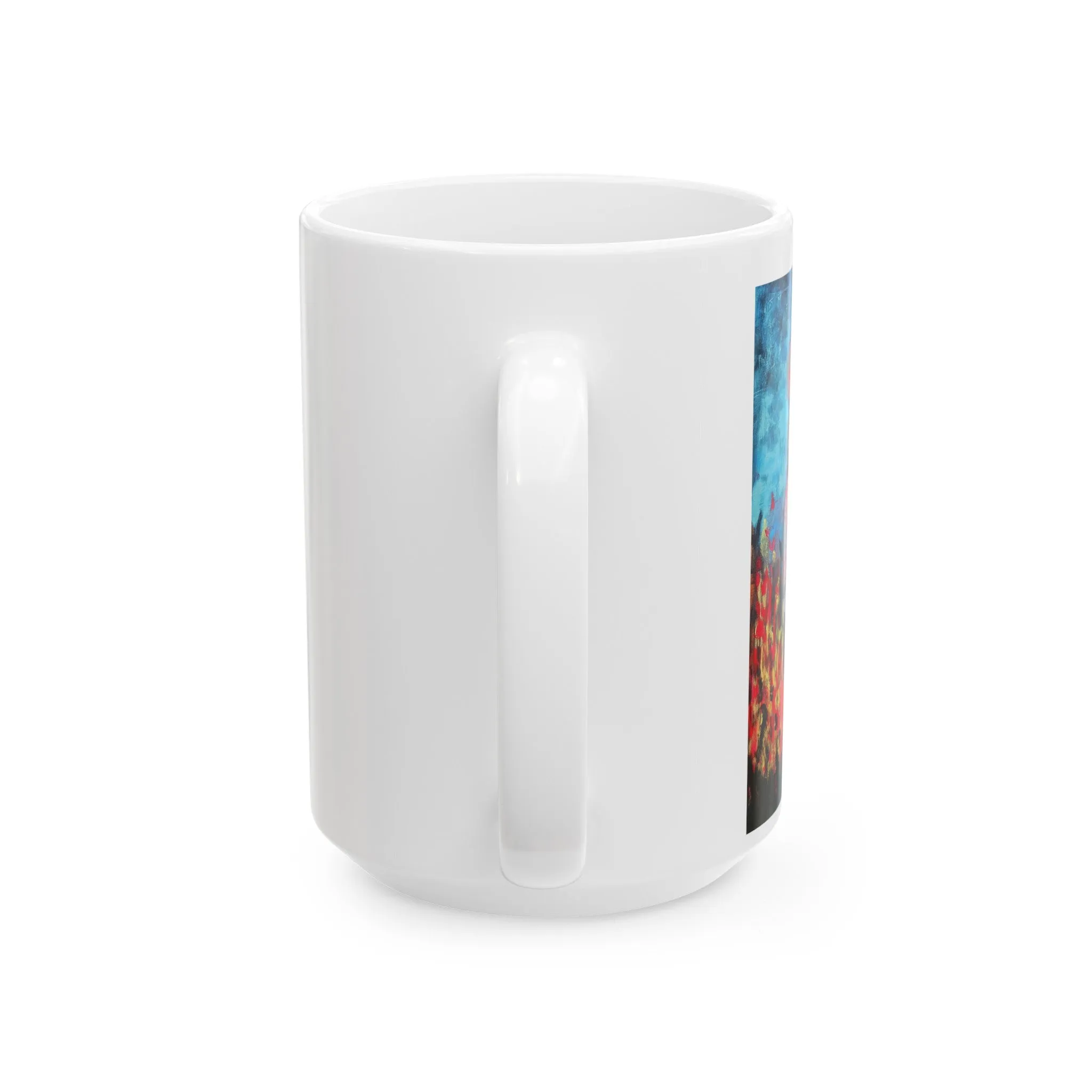 Ceramic Mug, (11oz, 15oz) Artwork The Queen