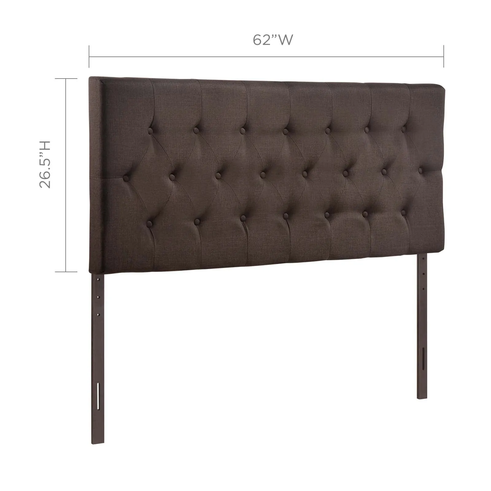 Clique Upholstered Fabric Headboard