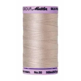 Cotton Sewing Thread - Cloud Gray 500m/547yd - Mettler Silk Finish All Purpose