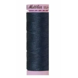 Cotton Sewing Thread - Harbor Blue 150m/164yd - Mettler Silk Finish All Purpose