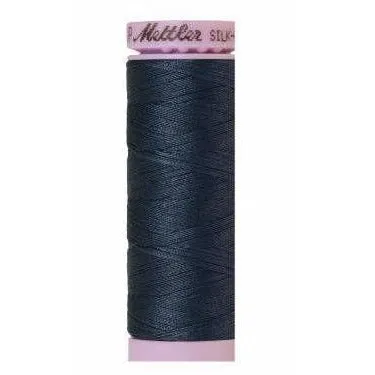 Cotton Sewing Thread - Harbor Blue 150m/164yd - Mettler Silk Finish All Purpose