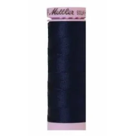 Cotton Sewing Thread - Navy Blue 150m/164yd - Mettler Silk Finish All Purpose