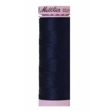 Cotton Sewing Thread - Navy Blue 150m/164yd - Mettler Silk Finish All Purpose