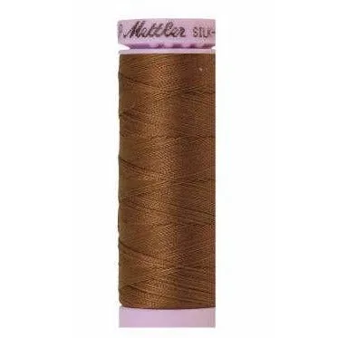 Cotton Sewing Thread - Pecan Brown 150m/164yd - Mettler Silk Finish All Purpose