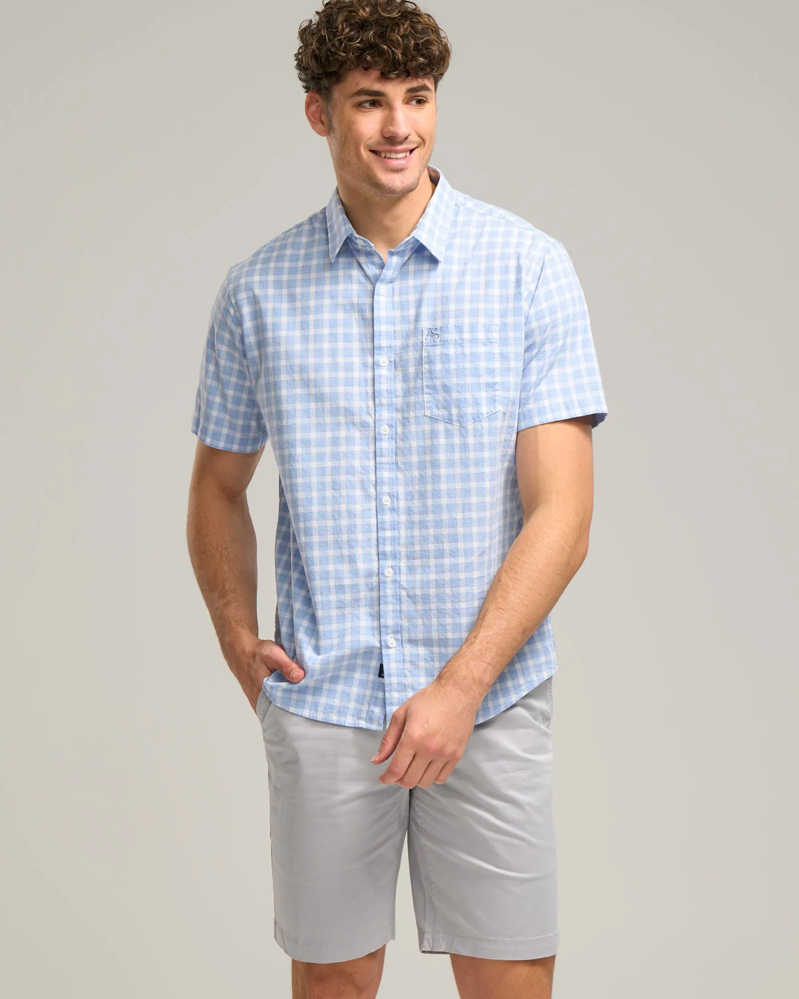 COTTON TIMARU CHECK SHIRT