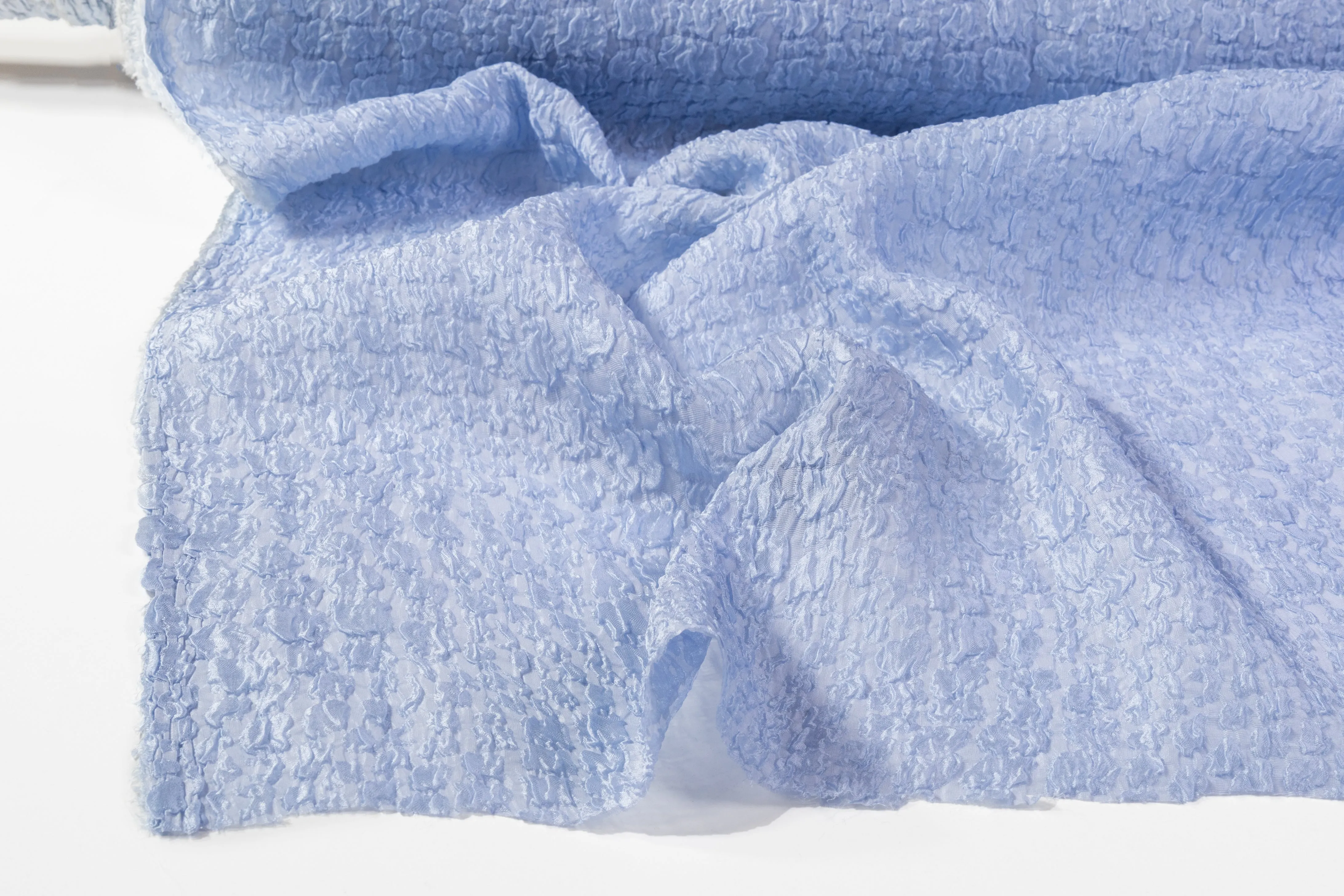 Crushed Silk Gauze - Periwinkle