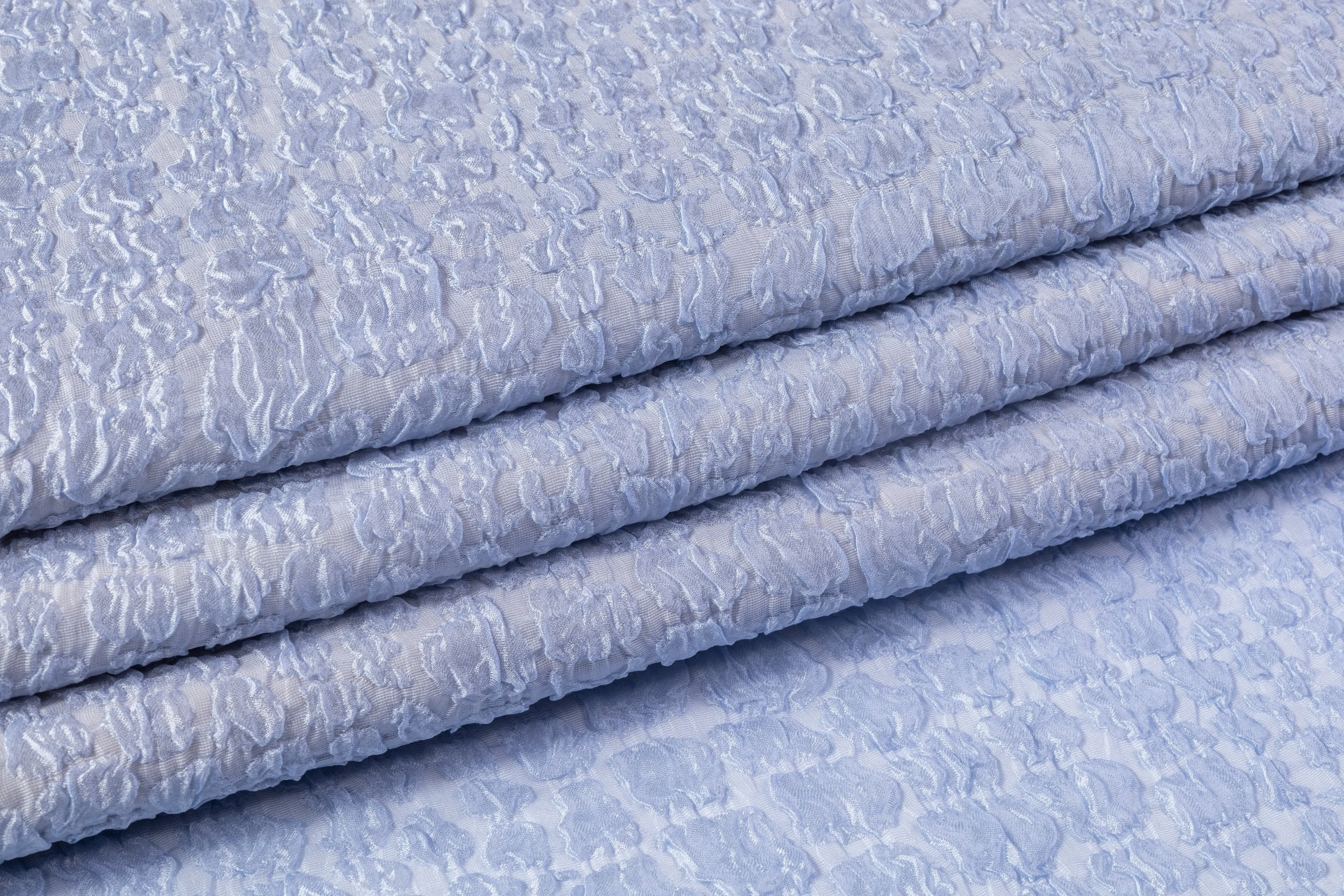 Crushed Silk Gauze - Periwinkle