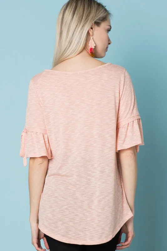 Delicate Sky Bell Tee