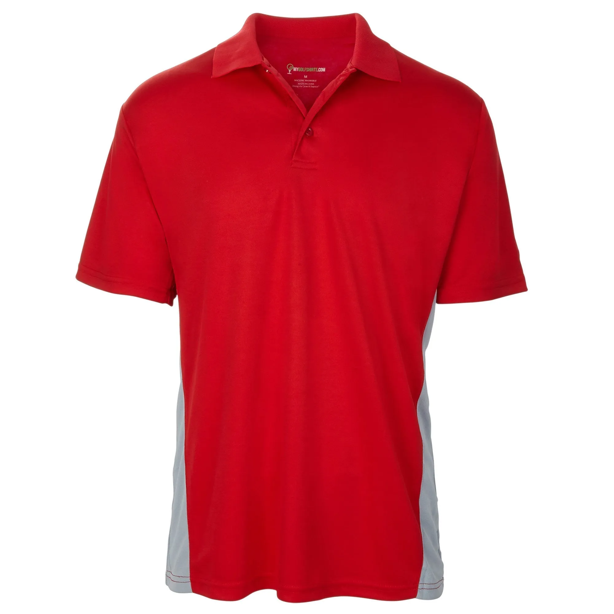 Dri-FIT Golf Shirts - Men’s Bold Torso Contrasts - Standard Fit  6522