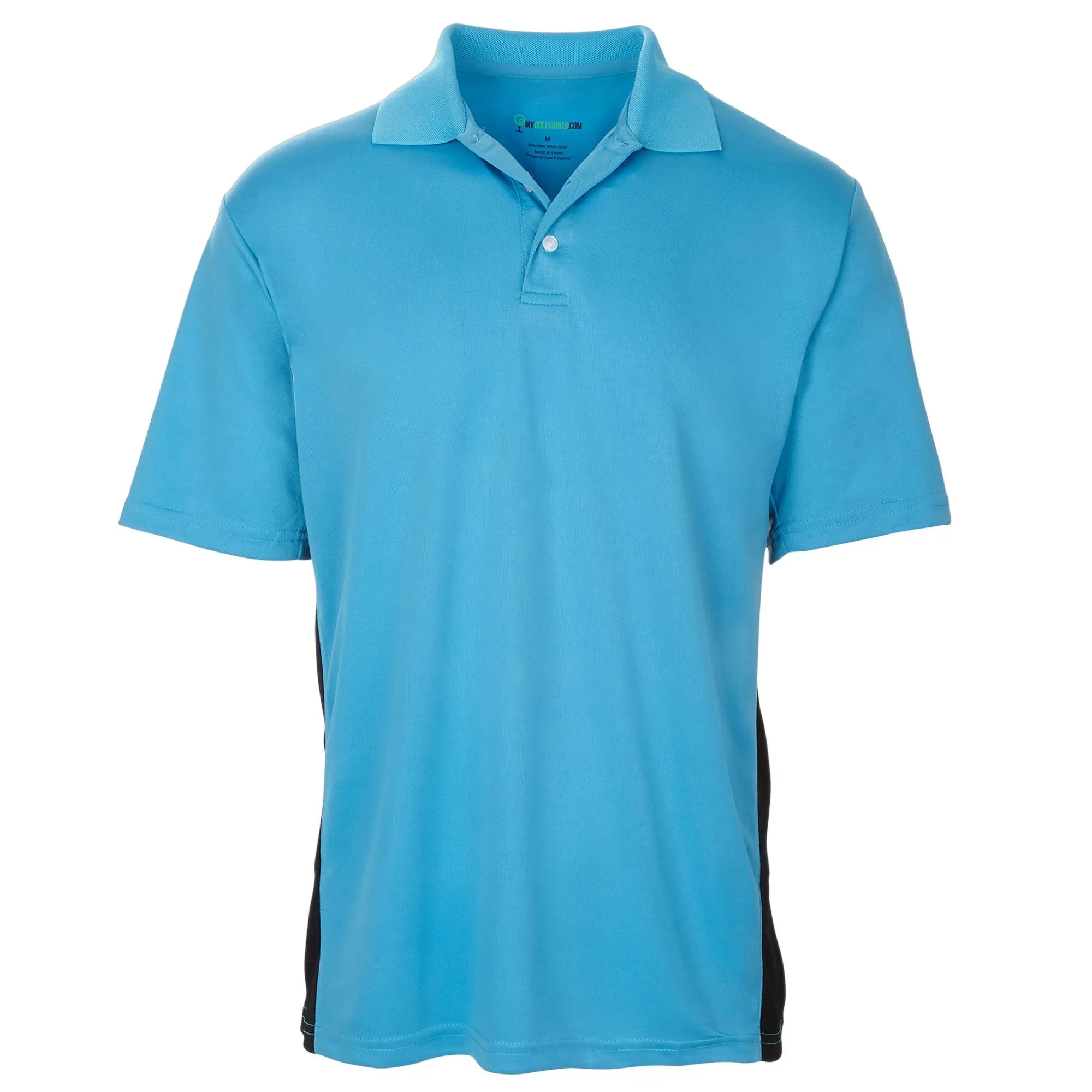 Dri-FIT Golf Shirts - Men’s Bold Torso Contrasts - Standard Fit  6522