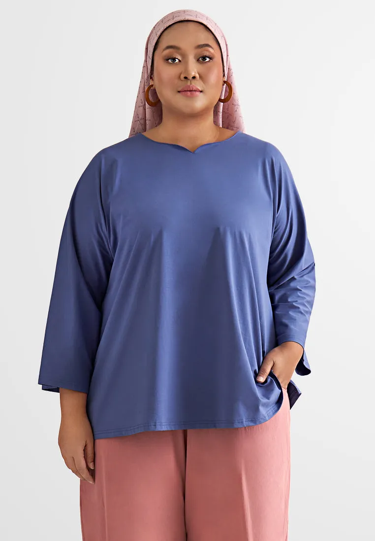 Falisca EVERYDAY Crown Neckline Loose Fit Tee