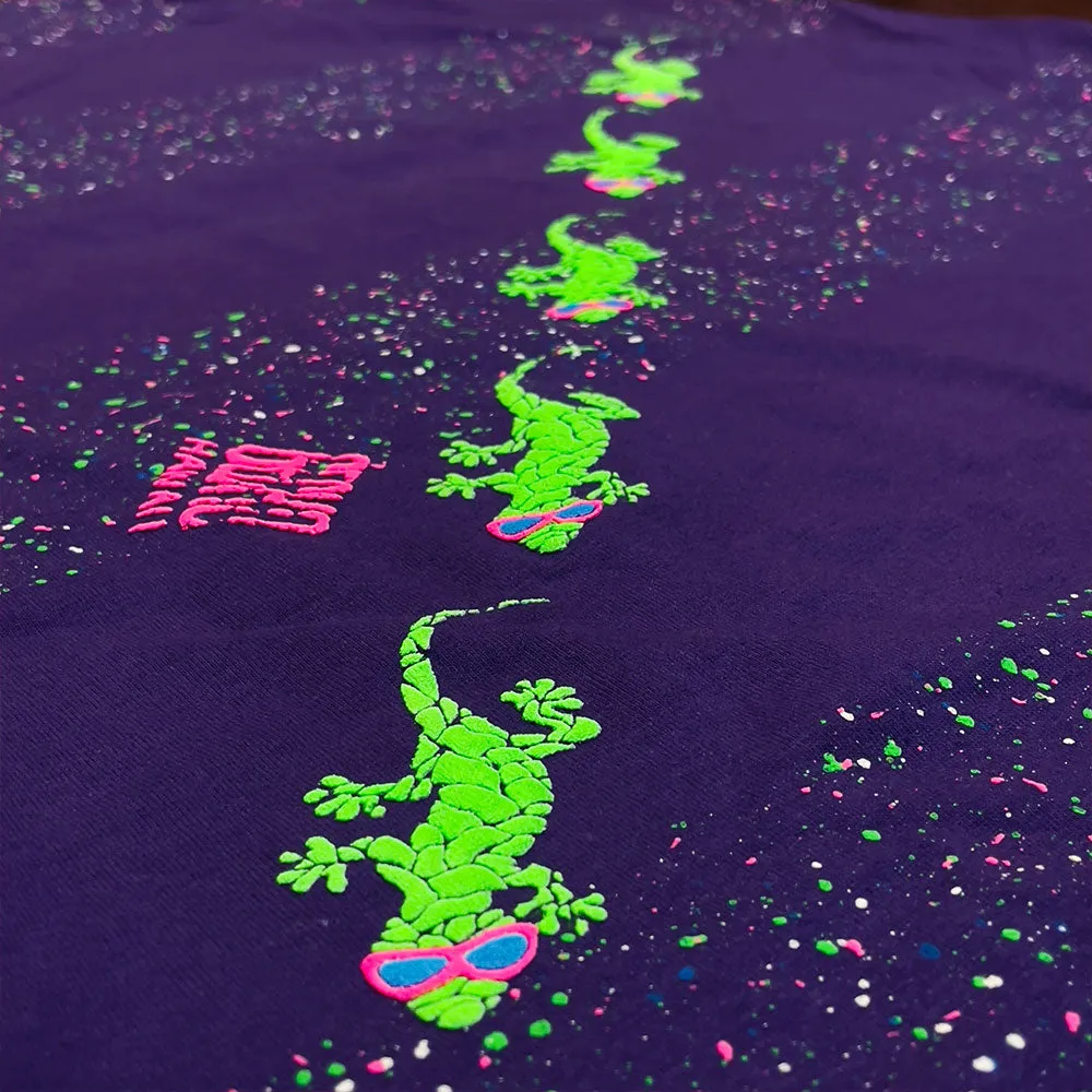 Gecko Trail (BEEFY-T) - 1987 Purple SPLATTER Stripe