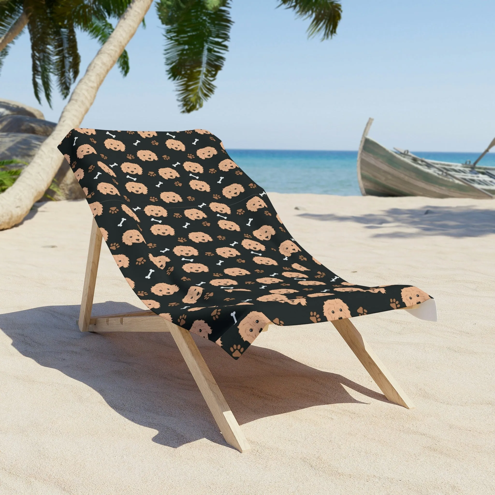 Goldendoodles Beach Towel