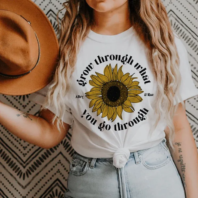 Grow Through What You Go Through Tee (Wholesale)