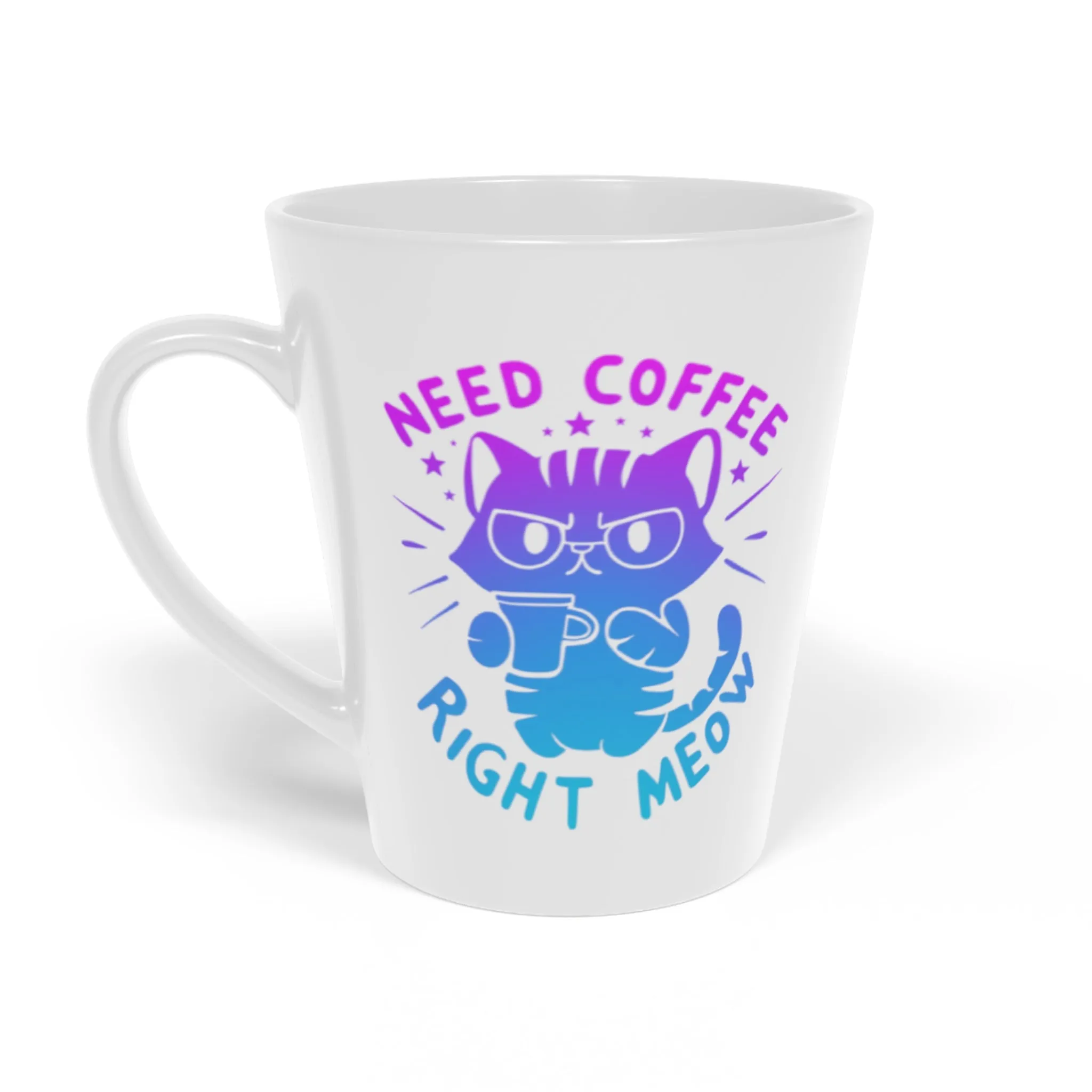 Grumpy Cat Latte Mug, 12oz