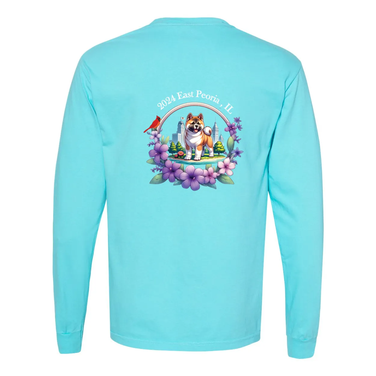 IL Akita Long Sleeve Pocket T-Shirt