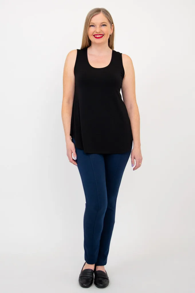 Jazz Tank, Black, Bamboo