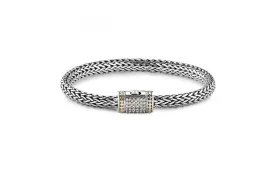 Kuta Bracelet 5x7MM- White Sapphire