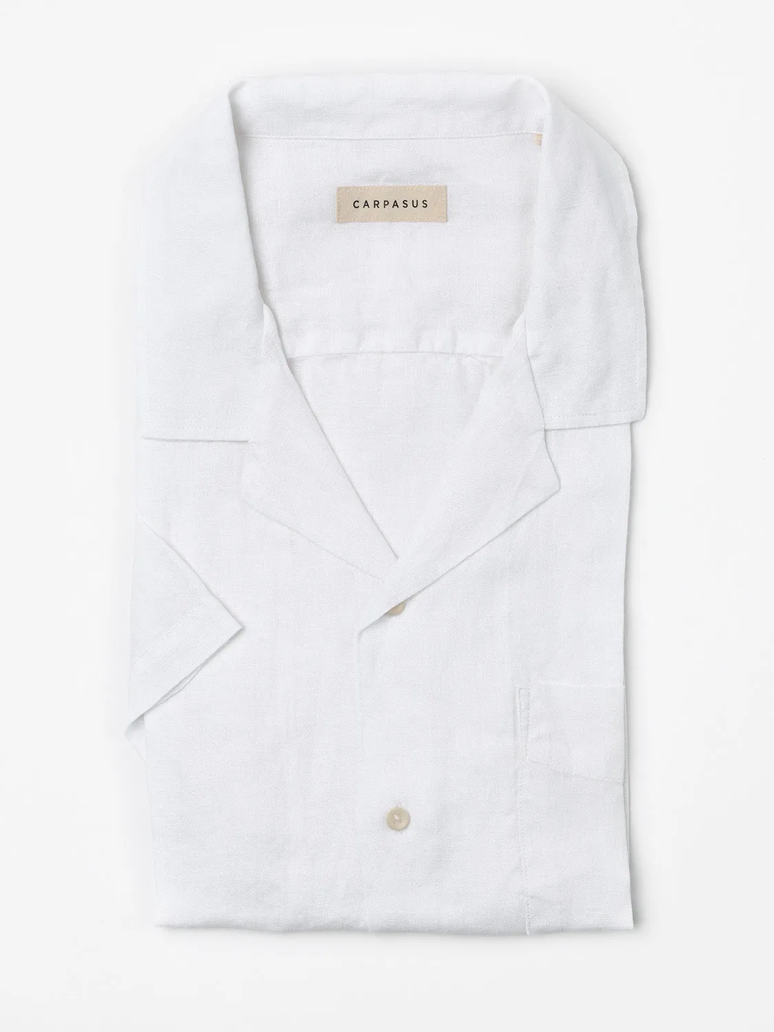 Linen Shirt Short Maloja White