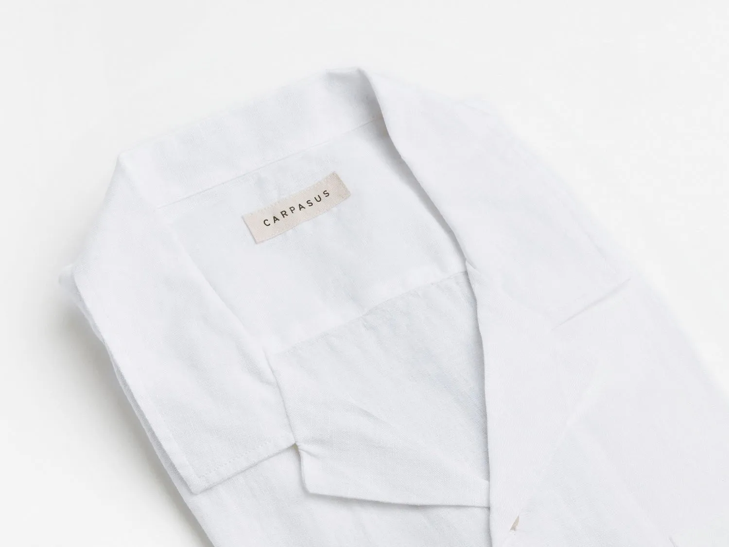 Linen Shirt Short Maloja White