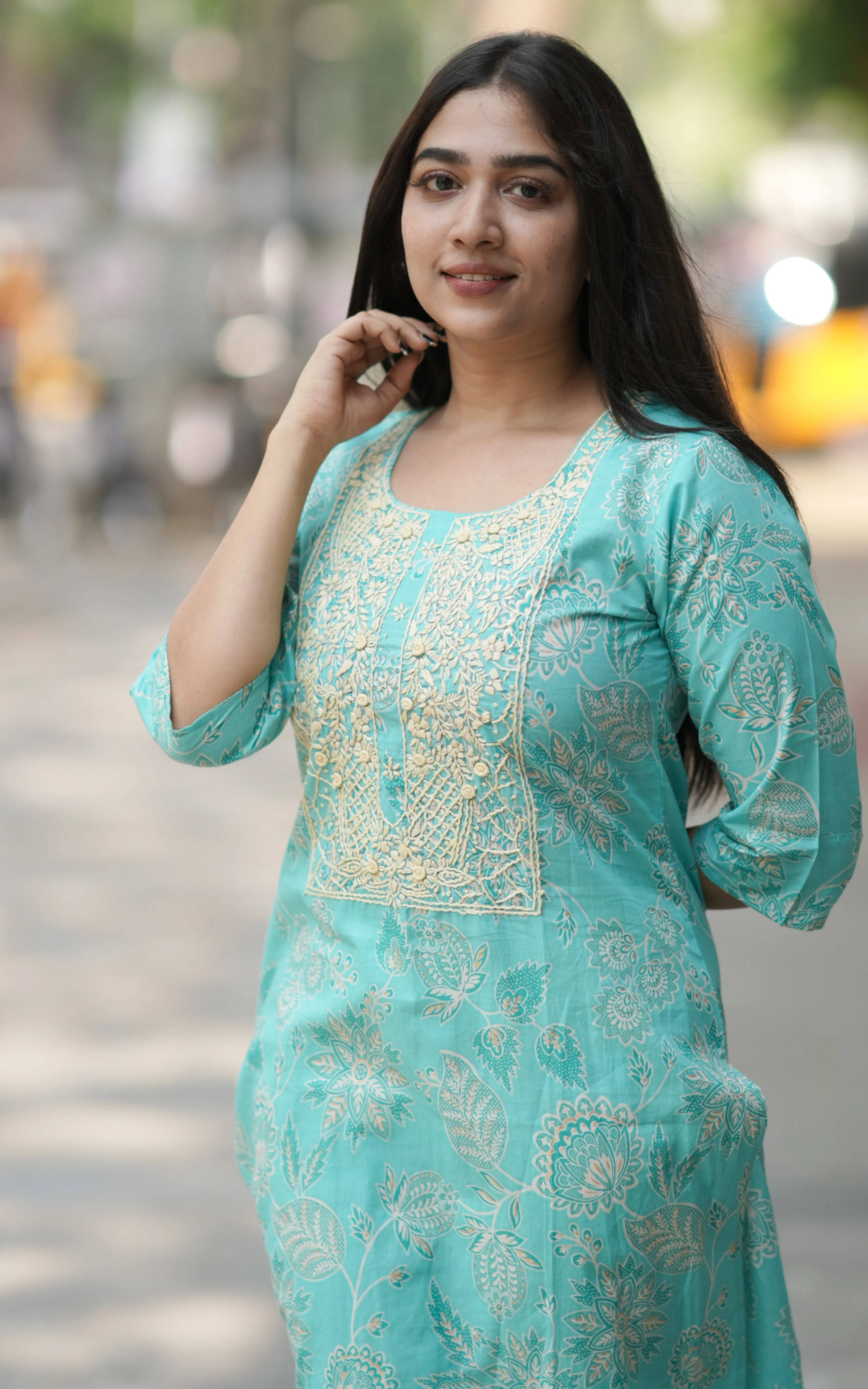 Lokshitha Sky Blue