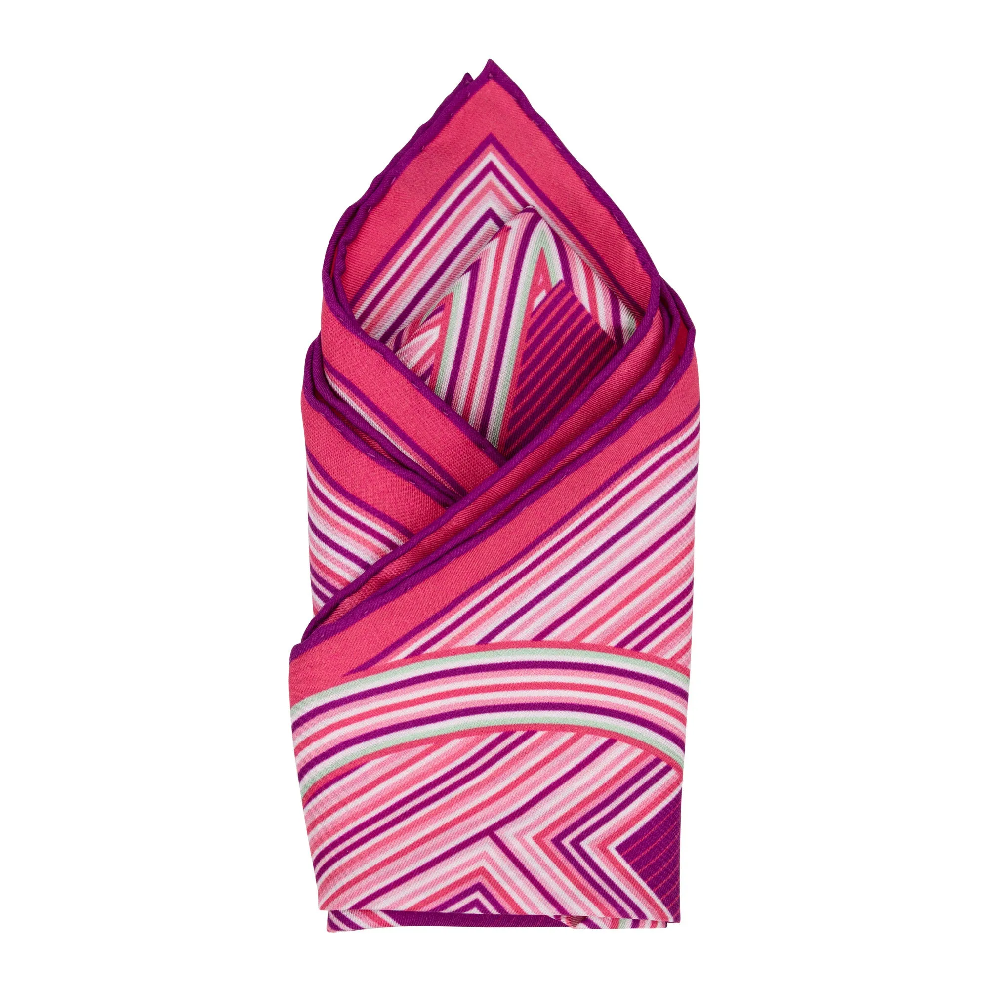 LOVE, Pink – Silk Pocket Square